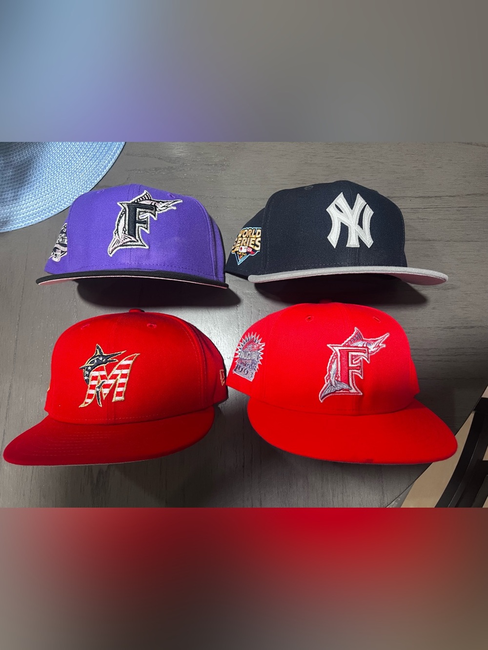 New Era Fitted Caps, Very Lightly Used
